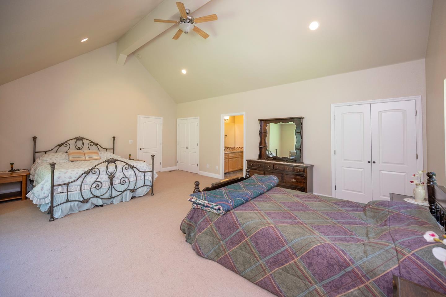2271 Murphys Drive Arnold, CA 95223 - Photo 68 of 91 a bedroom with a bed and a view of bathroom