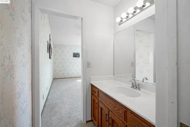 a park view with a fountain