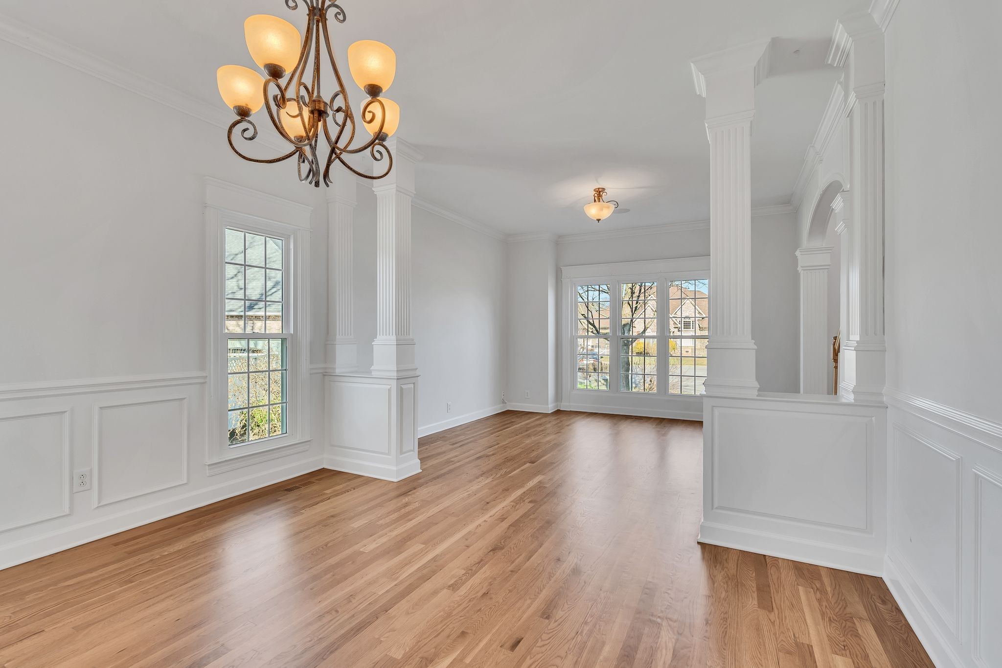 3033 Tybee Trail Murfreesboro, TN 37127 - Photo 12 of 41 a view of an empty room with wooden floor and window