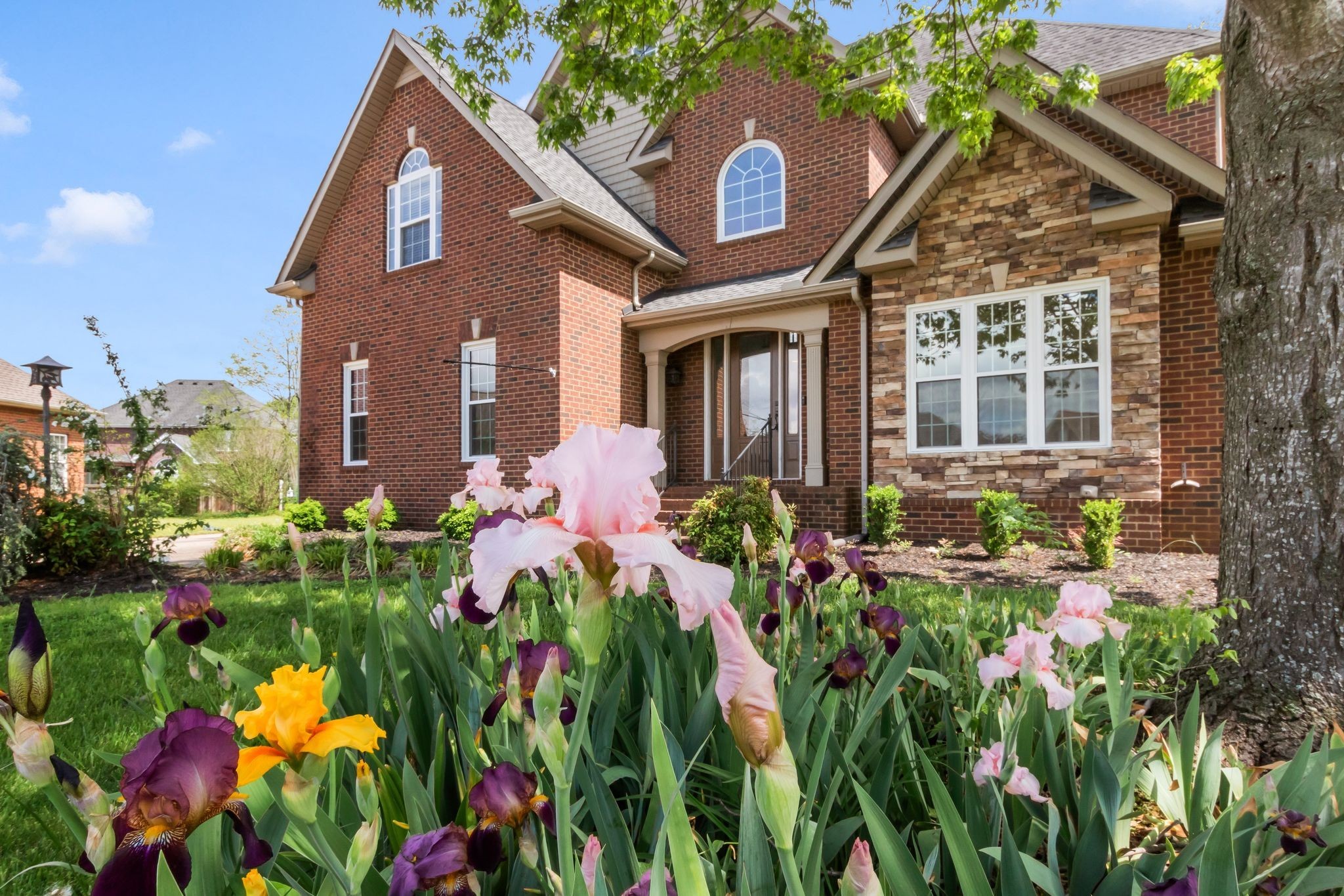 3033 Tybee Trail Murfreesboro, TN 37127 - Photo 2 of 41 a view of a house with a flower garden