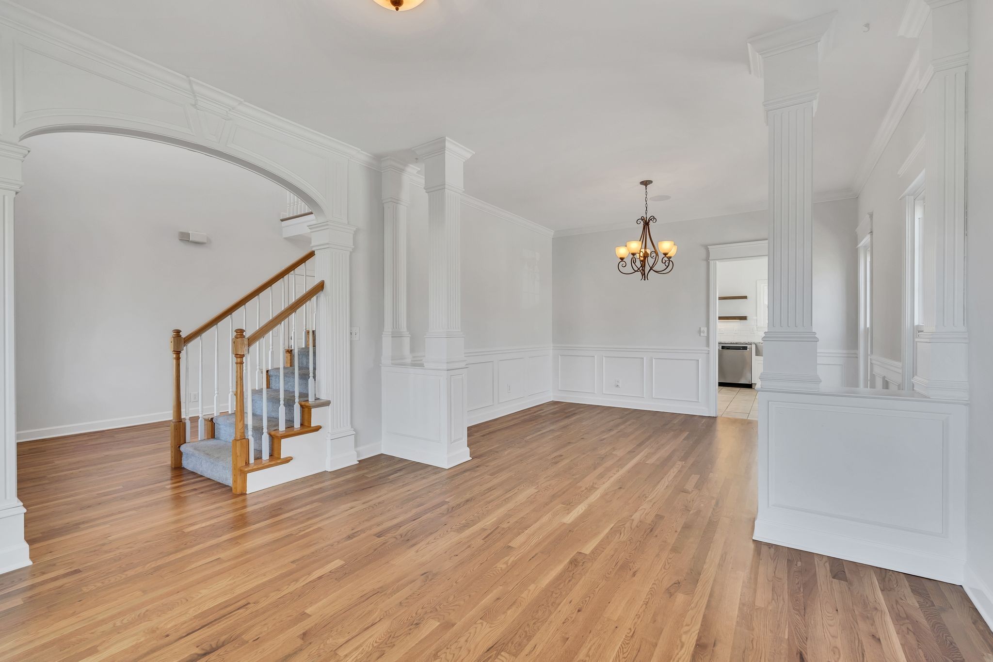 3033 Tybee Trail Murfreesboro, TN 37127 - Photo 9 of 41 wooden floor in an empty room with a window
