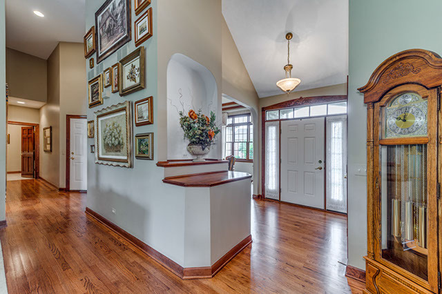 4N446 School Road St. Charles, IL 60175 - Photo 2 of 25 a view of an entryway with wooden floor