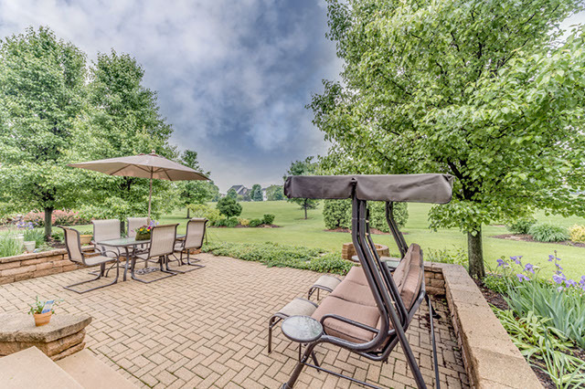 4N446 School Road St. Charles, IL 60175 - Photo 22 of 25 a view of a backyard with sitting area