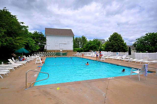 4N446 School Road St. Charles, IL 60175 - Photo 25 of 25 swimming pool view with a seating space and a garden view