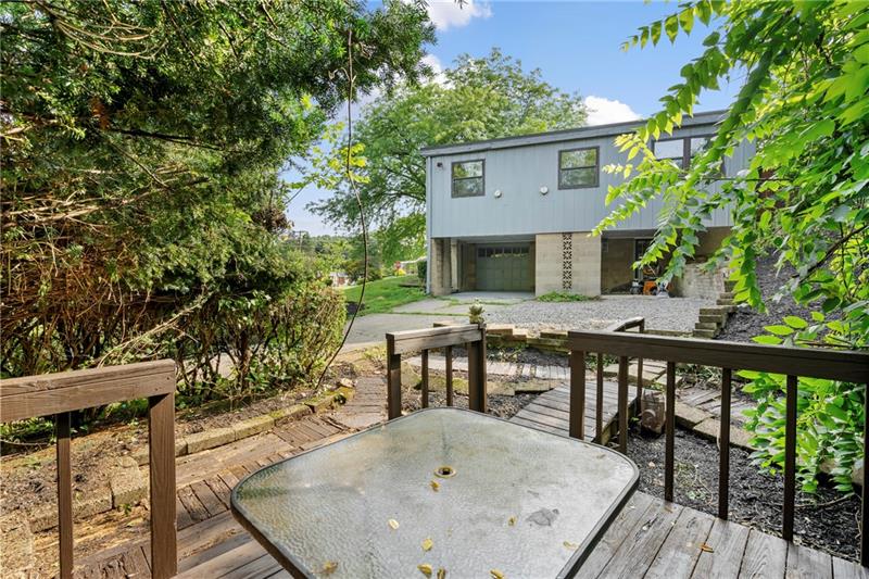 308 Frazier Drive Pittsburgh, PA 15235 - Photo 27 of 29 a view of house with a deck and furniture