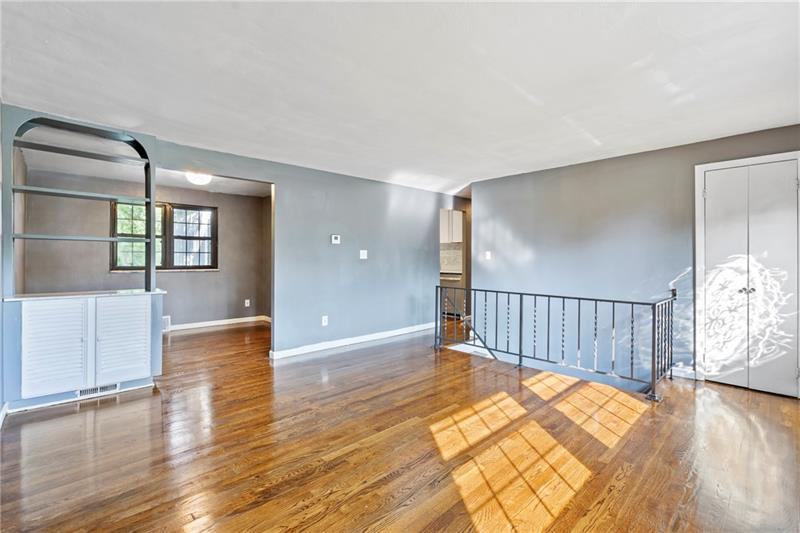 308 Frazier Drive Pittsburgh, PA 15235 - Photo 4 of 29 a view of livingroom with wooden floor