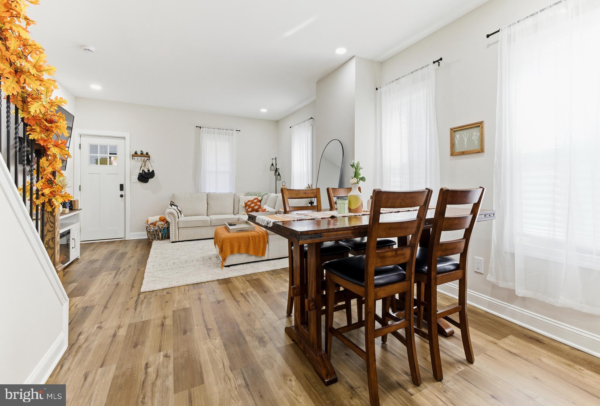 247 Crown Point Road West Deptford, NJ 08086 - Photo 11 of 22 wide open from kitchen to dining to living room