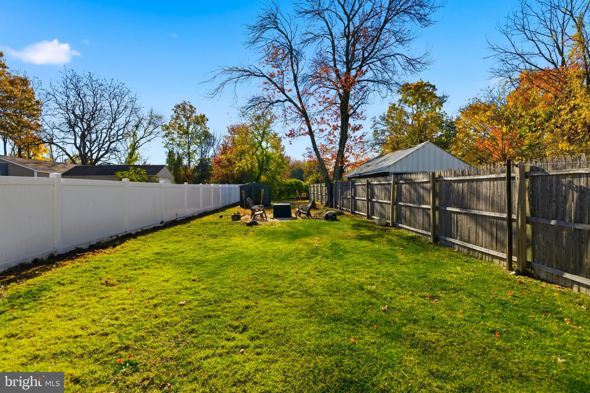 247 Crown Point Road West Deptford, NJ 08086 - Photo 3 of 22 back yard fenced in