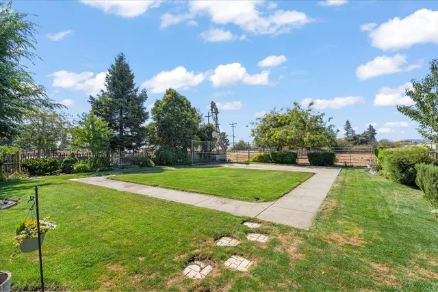 a view of a golf course