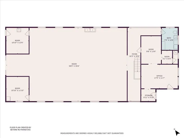 a view of empty room with wooden walls