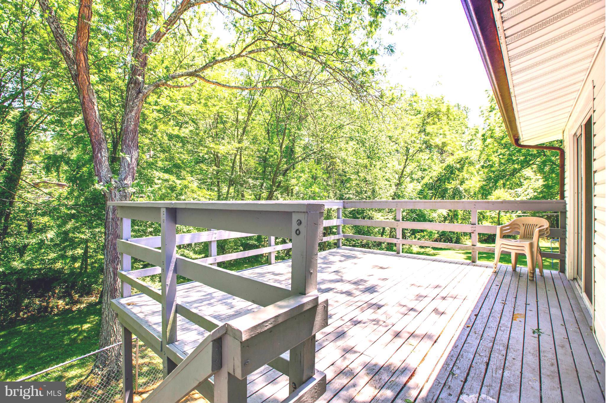 7312 Kathydale Road Pikesville, MD 21207 - Photo 29 of 30 Large deck, perfect for entertaining
