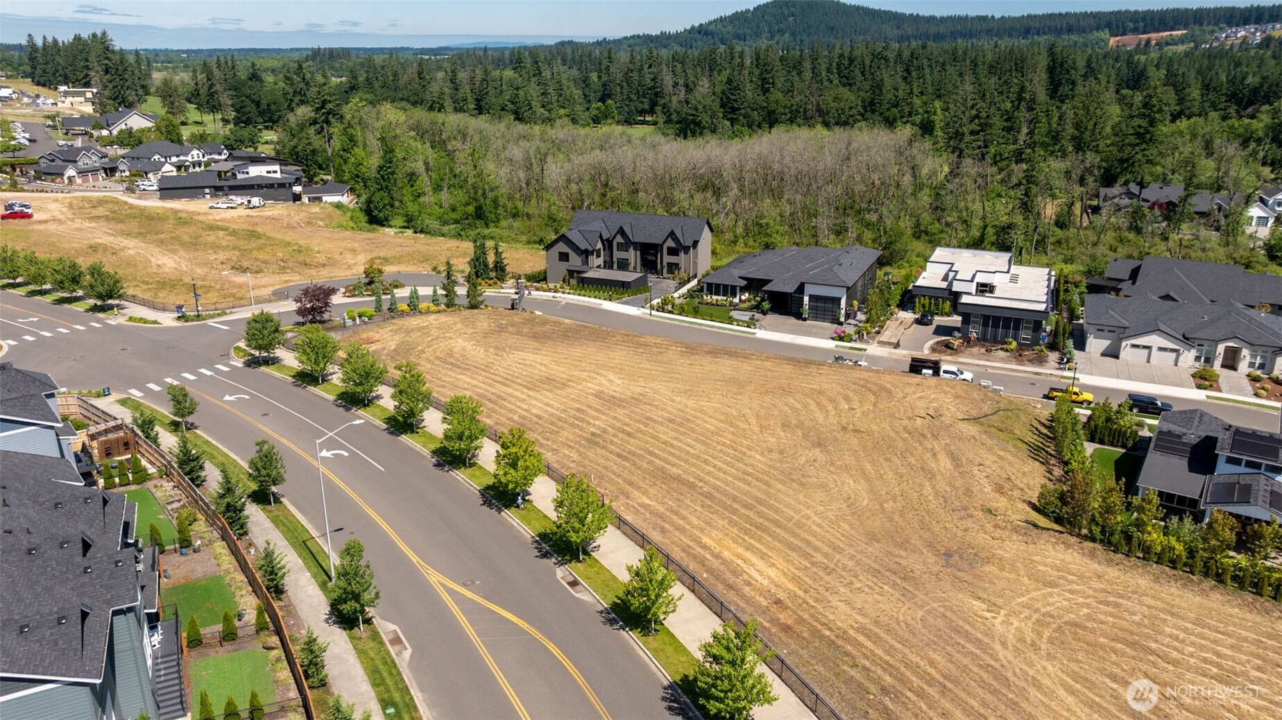 0 Parklands Camas, WA 98607 - Photo 5 of 21 an aerial view of a house with garden space and street view