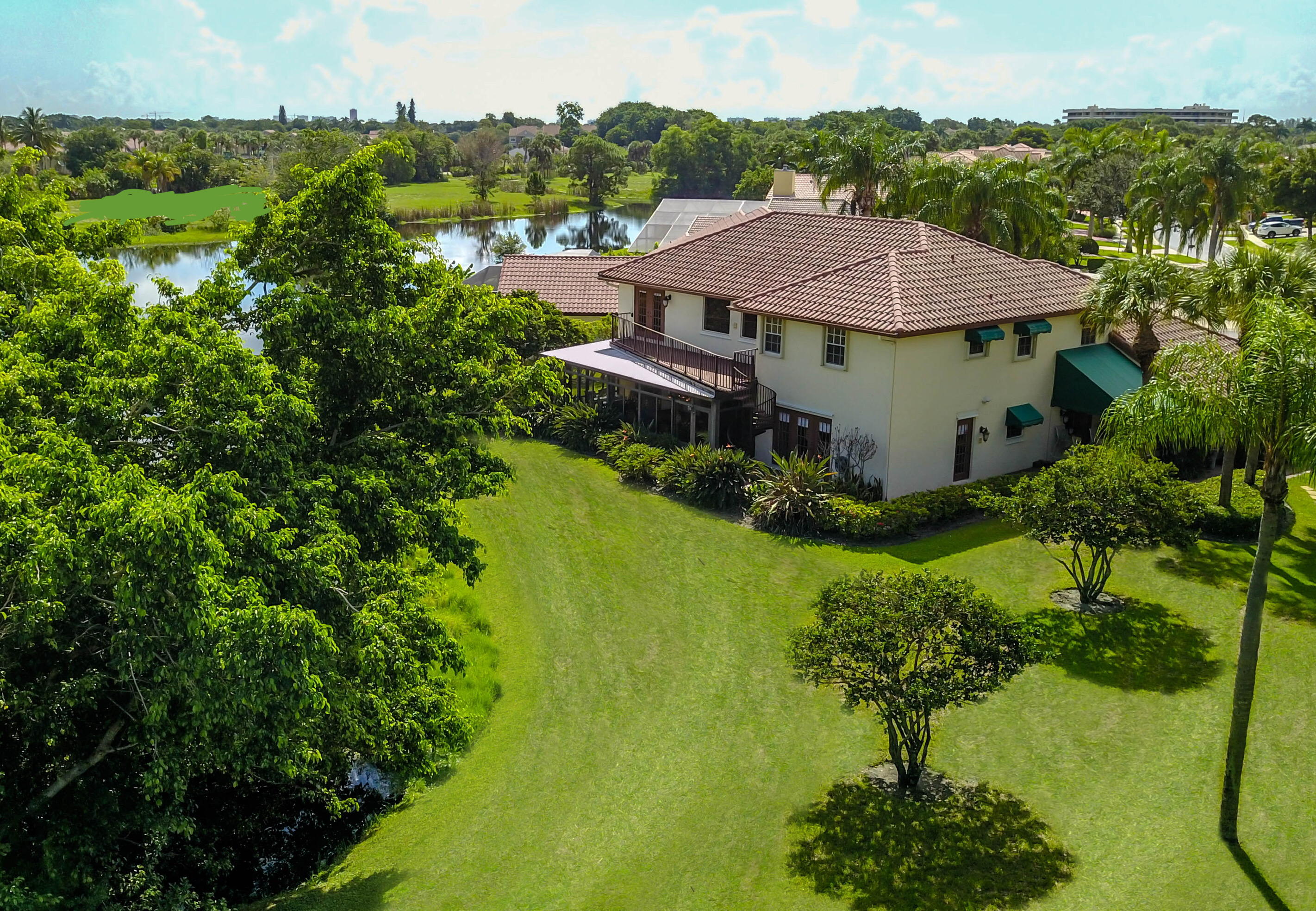 23102 L'Ermitage Circle Boca Raton, FL 33433 - Photo 31 of 34 BACKYARD AERIAL