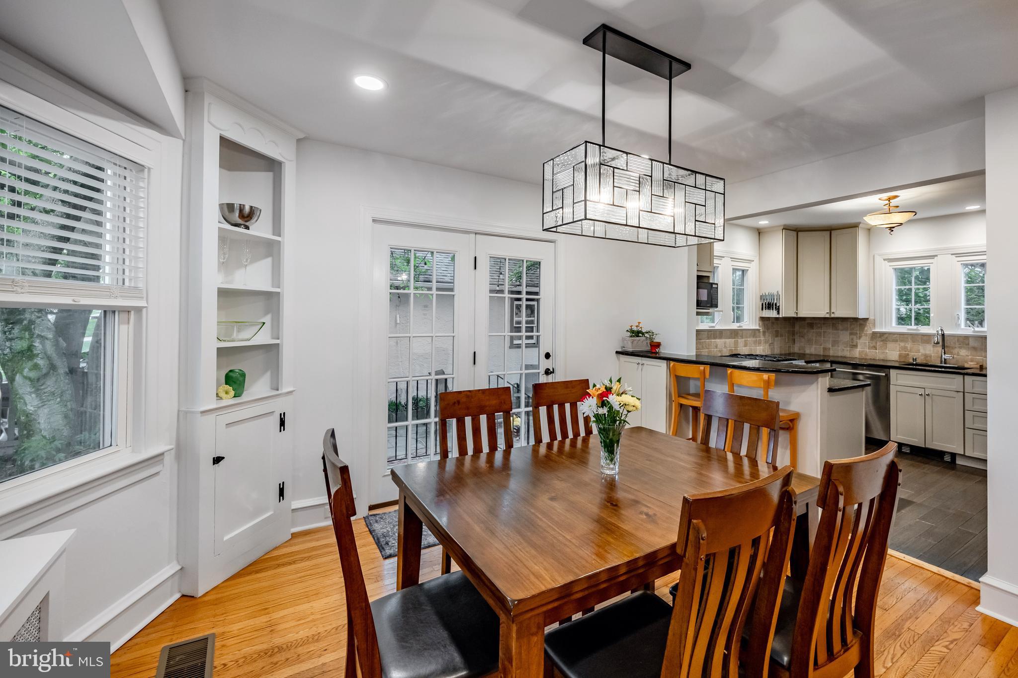 239 Cherry Lane Havertown, PA 19083 - Photo 12 of 49 a view of a dining room with furniture window and wooden floor