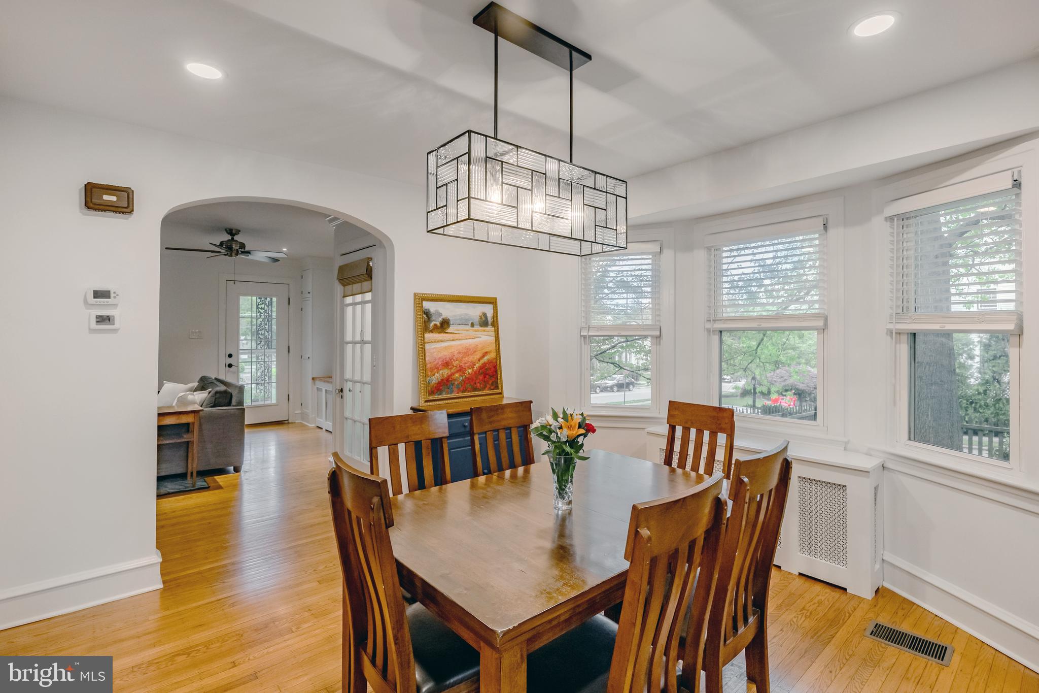 239 Cherry Lane Havertown, PA 19083 - Photo 10 of 49 a view of a dining room with furniture window and wooden floor