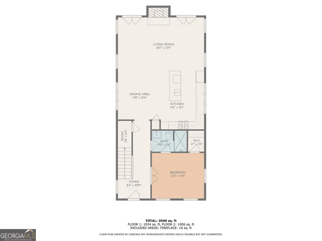 a picture of floor plan