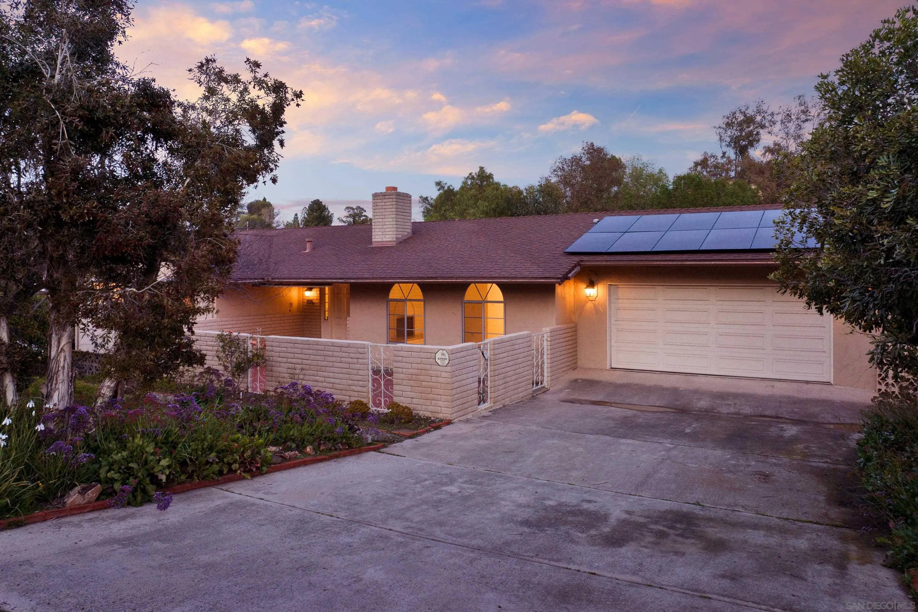 4351 Crestview Drive La Mesa, CA 91941 - Photo 5 of 49 front view of house with a yard and a large tree