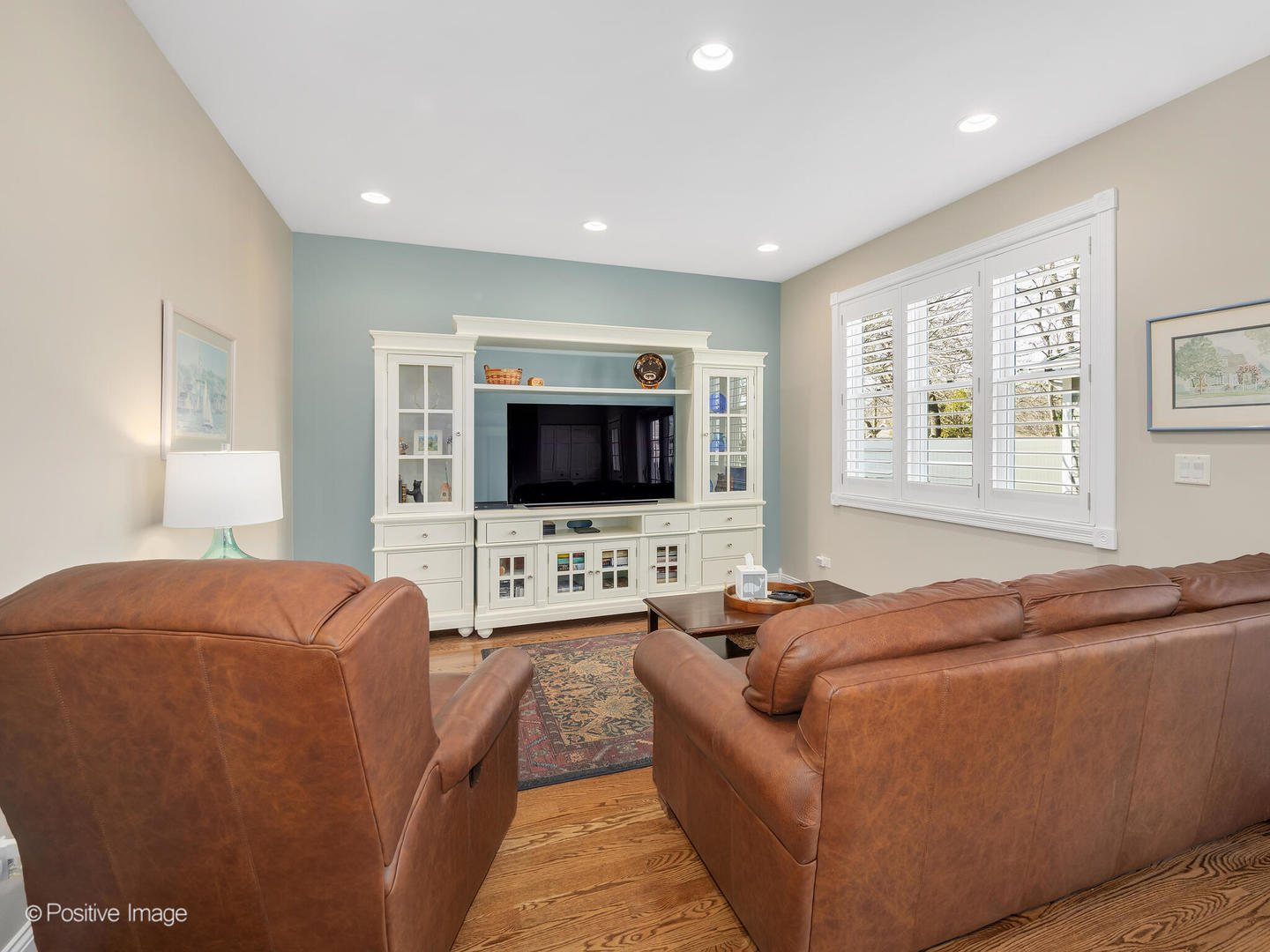 1607 East Indiana Street Wheaton, IL 60187 - Photo 15 of 31 a living room with furniture and a flat screen tv