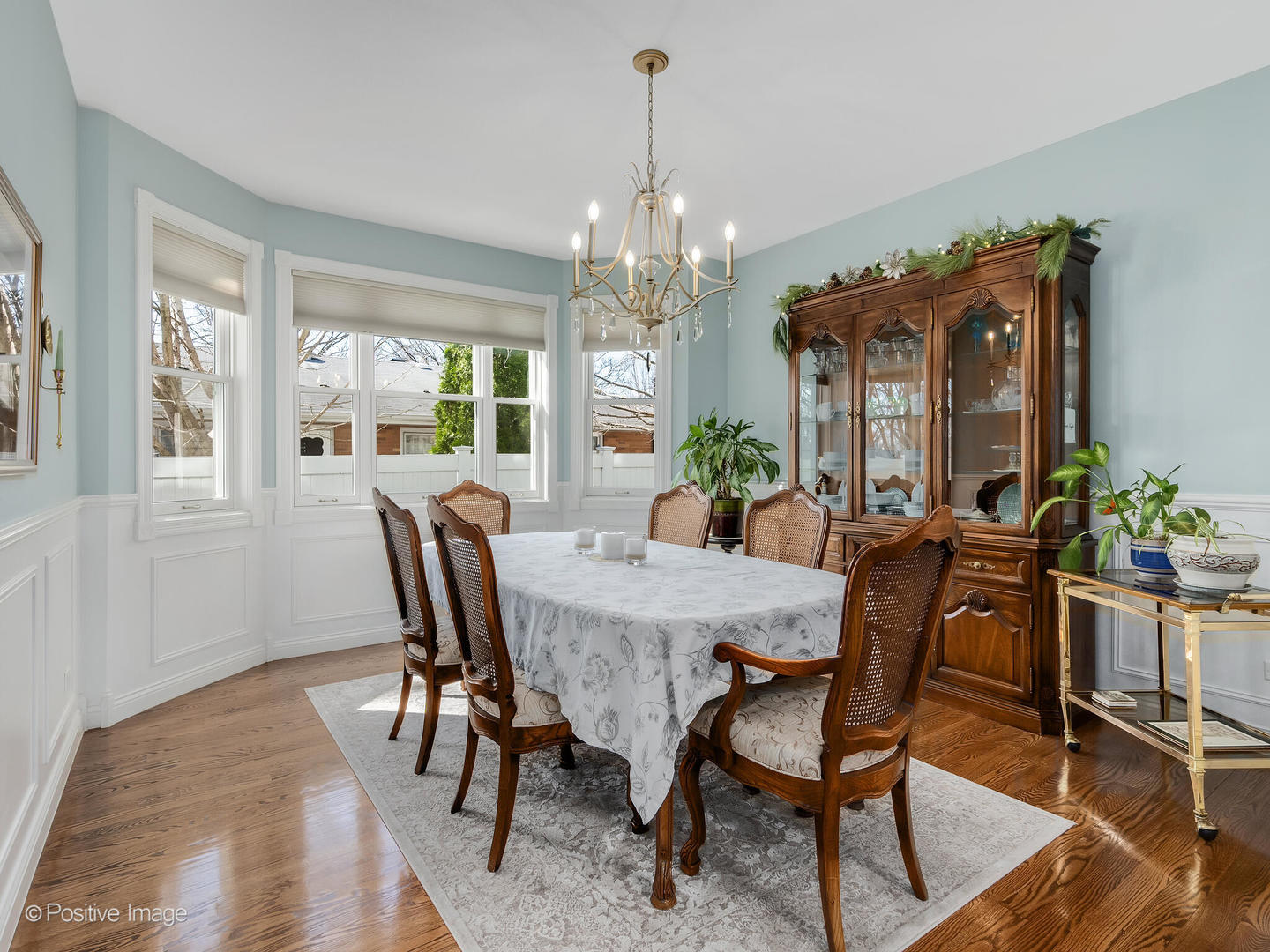 1607 East Indiana Street Wheaton, IL 60187 - Photo 8 of 31 a view of a dining room with furniture window and outside view
