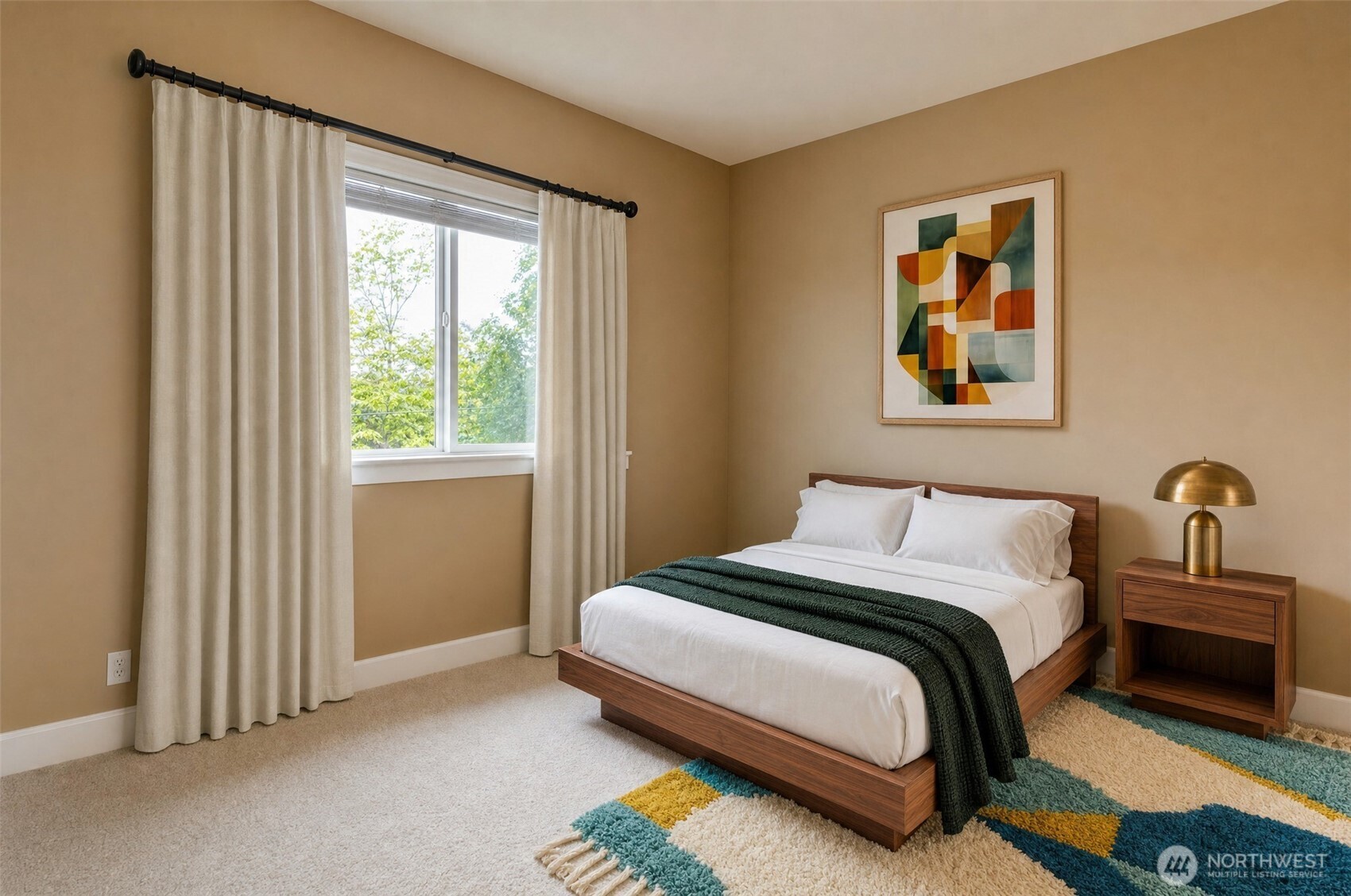 3000 South Mt Baker Boulevard Seattle, WA 98144 - Photo 28 of 40 a bedroom with a bed and a window