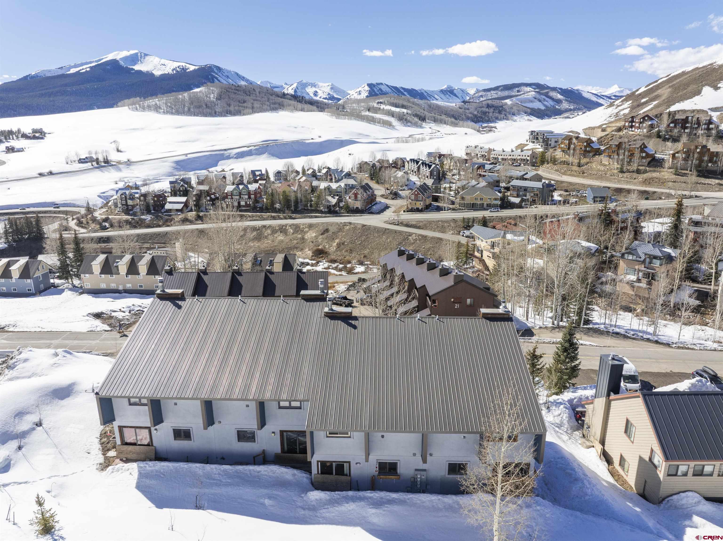 22 Castle Road, Unit 2 Crested Butte, CO 81225 - Photo 32 of 34 a view of a terrace with furniture