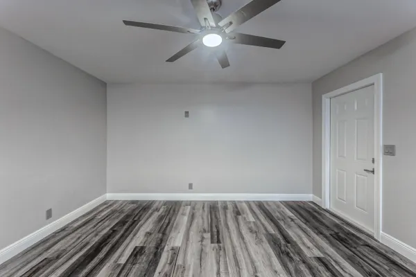 wooden floor in an empty room