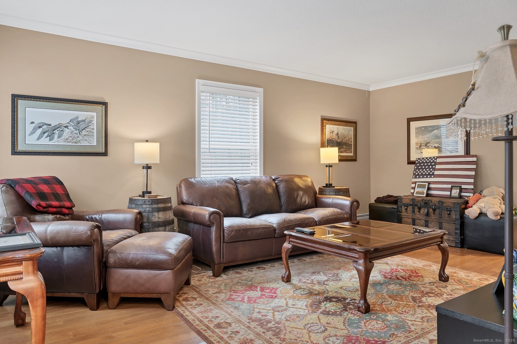 113 Flat Rock Road Branford, CT 06405 - Photo 3 of 39 a living room with furniture a rug and a window