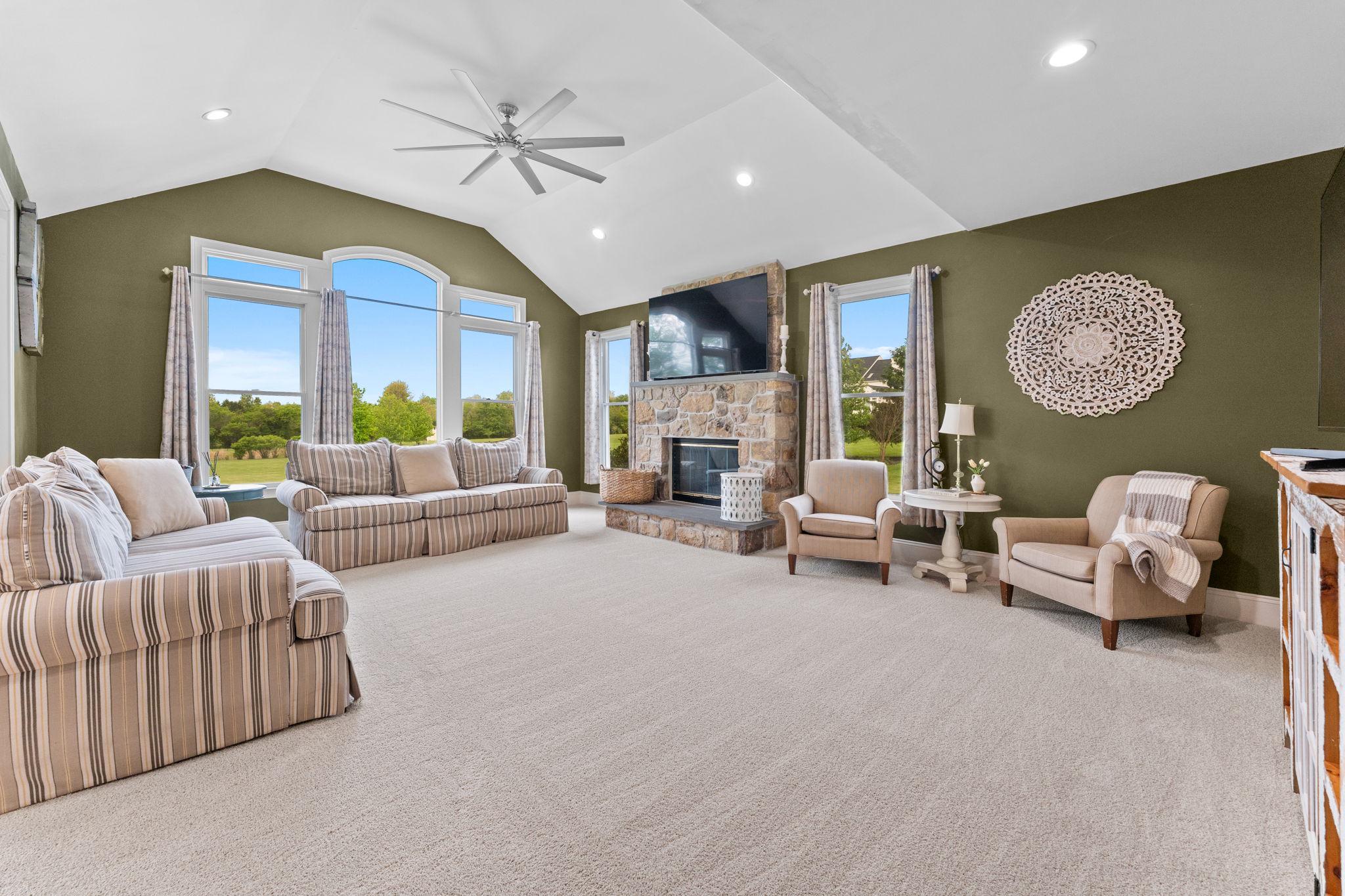 912 Ashbourne Way Schwenksville, PA 19473 - Photo 14 of 45 Spacious living room with new carpet