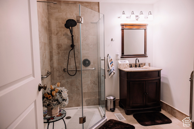 2855 South 1000 West Perry, UT 84302 - Photo 33 of 142 Full bath featuring a stall shower and vanity