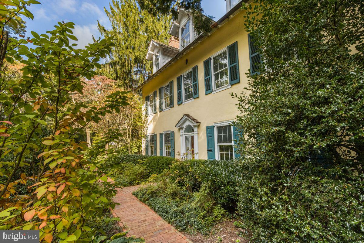 569 Conestoga Road Villanova, PA 19085 - Photo 2 of 52 Beautiful Brick Walkways & Specimen Plantings