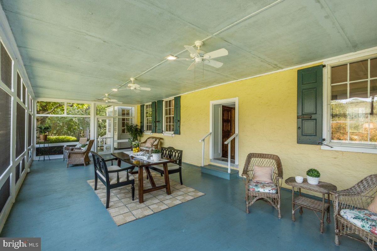569 Conestoga Road Villanova, PA 19085 - Photo 39 of 52 Large Screened In Porch & Doorway to 1st Floor