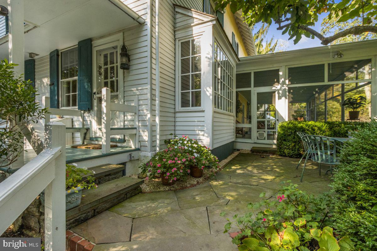 569 Conestoga Road Villanova, PA 19085 - Photo 42 of 52 Side Door To Kitchen & A Patio For Dining Out