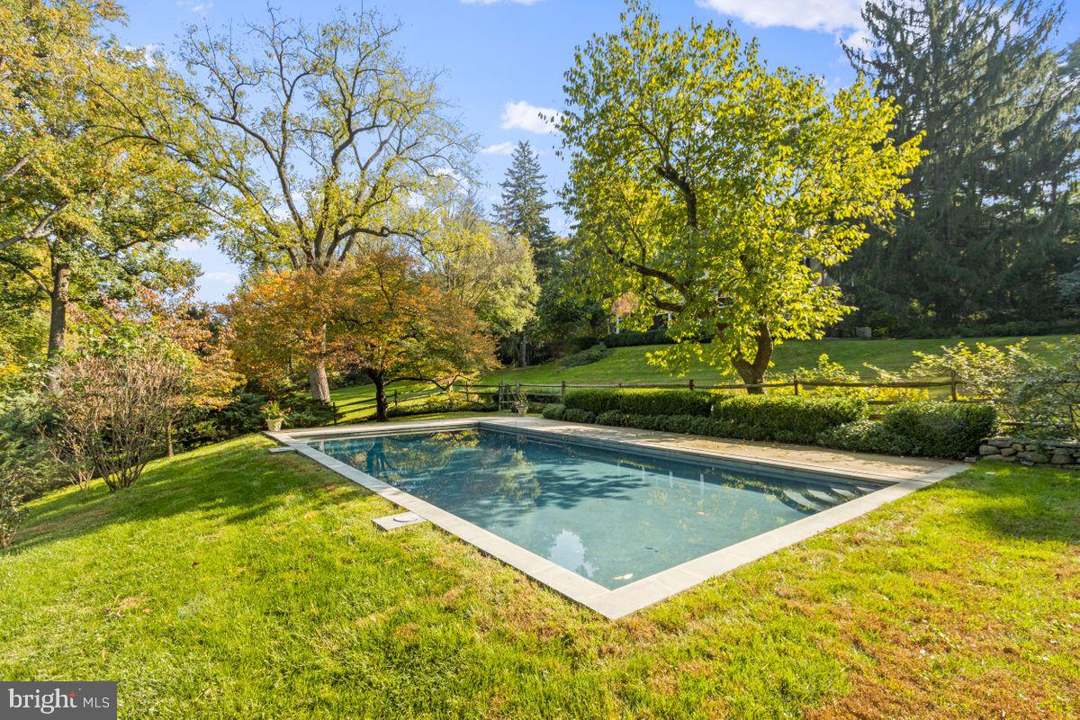 569 Conestoga Road Villanova, PA 19085 - Photo 47 of 52 Pool And View To Rear Of House