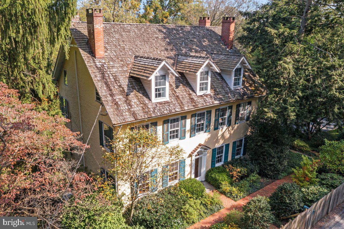 569 Conestoga Road Villanova, PA 19085 - Photo 51 of 52 Aerial View Of House Front
