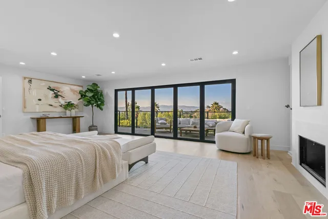 a view of livingroom with furniture and front door