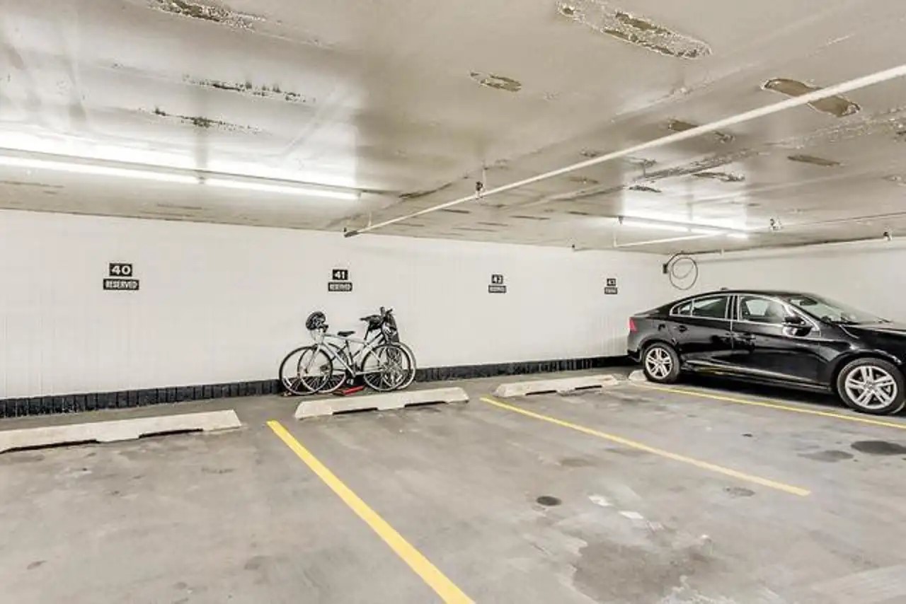 1430 North Astor Street, Unit 19C Chicago, IL 60610 - Photo 40 of 41 a view of a garage with car parked