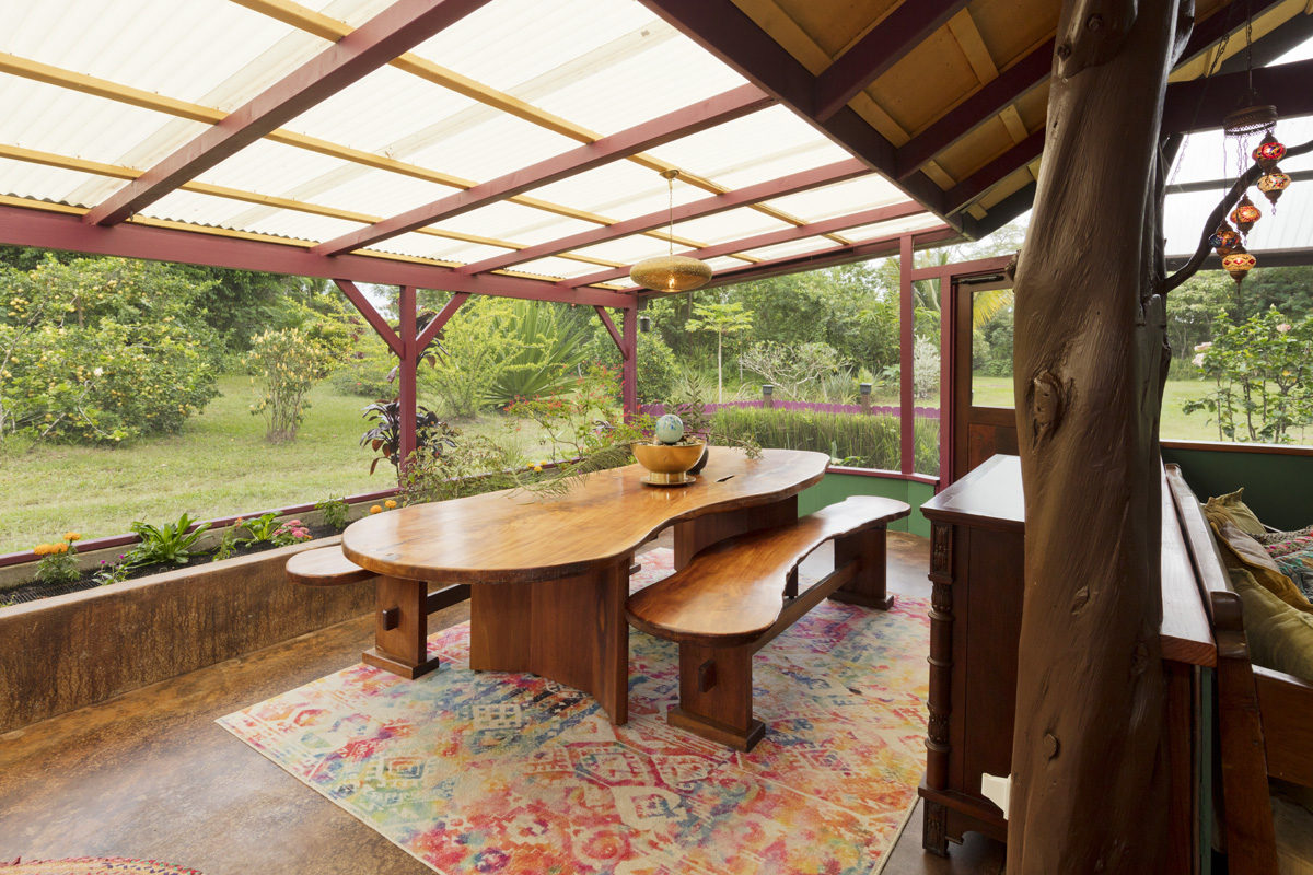 13-353 Kamaili Road Pahoa, HI 96778 - Photo 10 of 30 a outdoor dining space with furniture