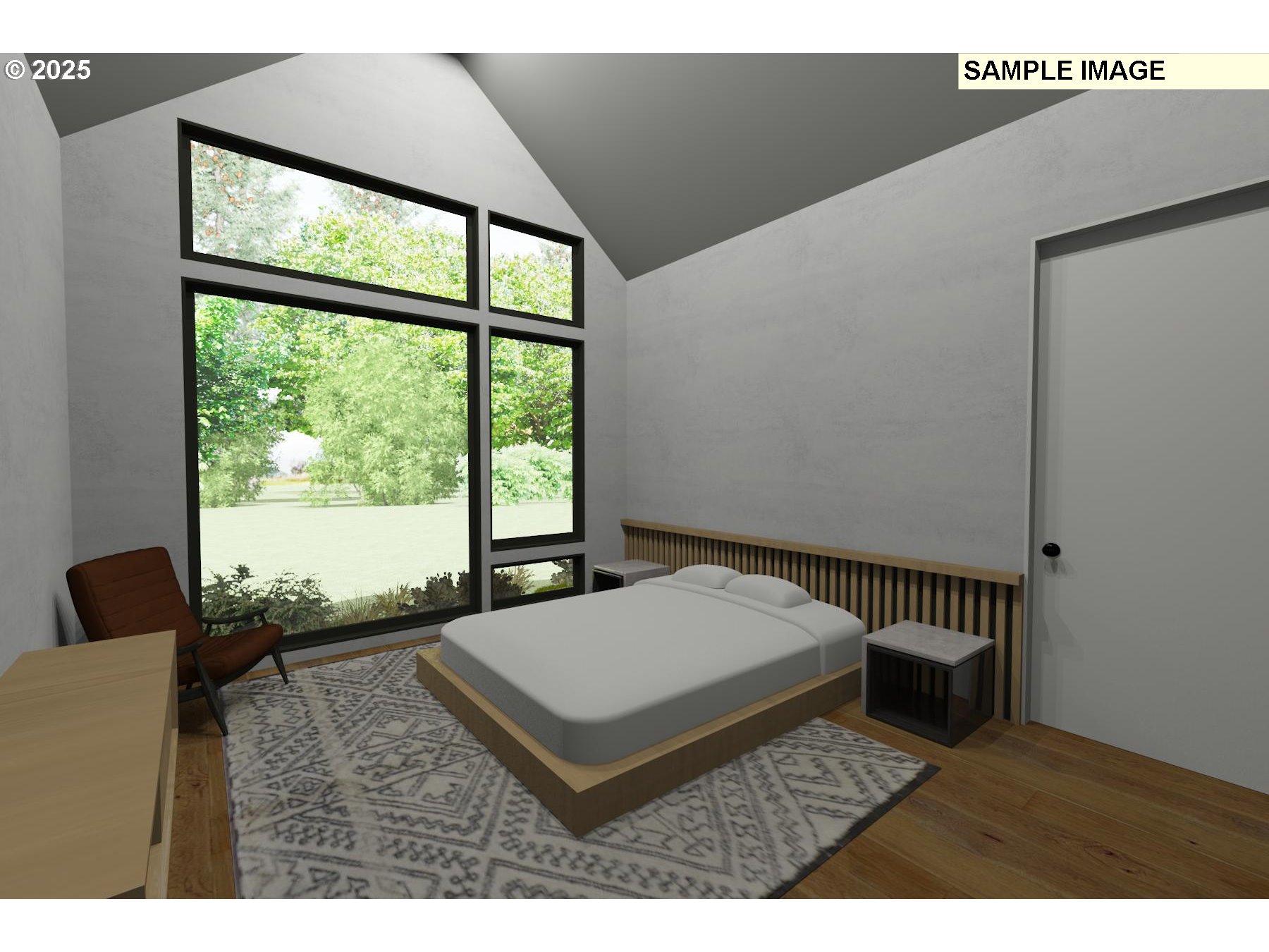 630 Northwest Halifax Street, Unit LOT 15 Camas, WA 98607 - Photo 6 of 9 a bedroom with a bed and a window