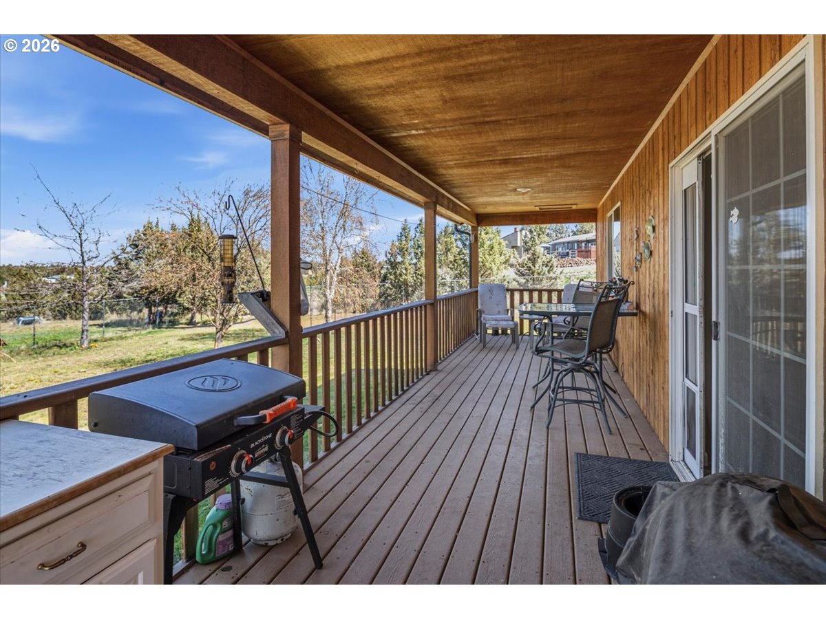 8818 Southwest Panorama Road Terrebonne, OR 97760 - Photo 30 of 46 a view of a balcony with chairs