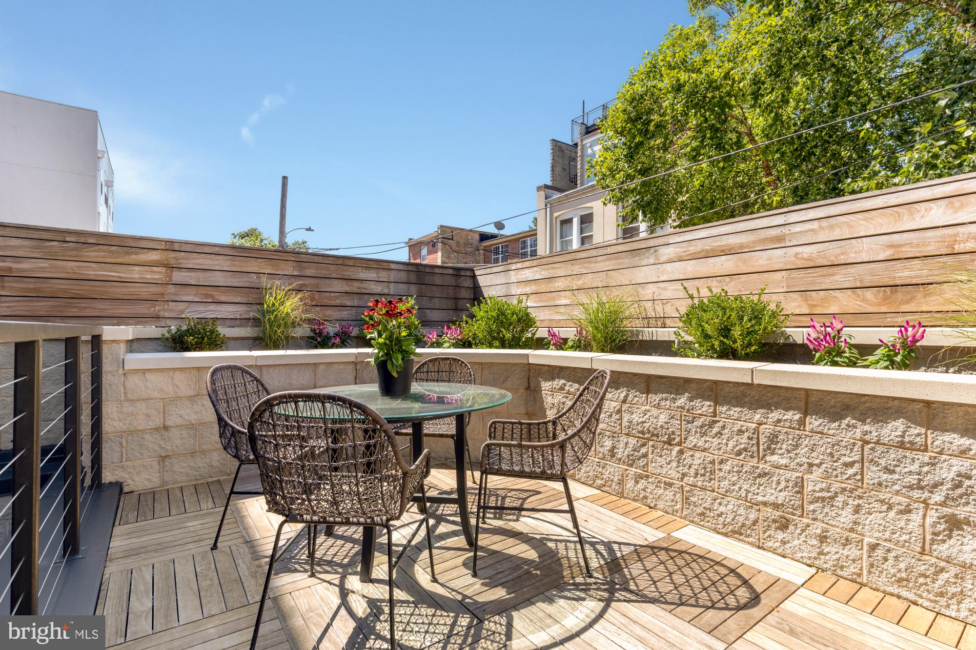 1628 11th Street Northwest, Unit 105 Washington, DC 20001 - Photo 20 of 55 a view of a chairs and table in patio