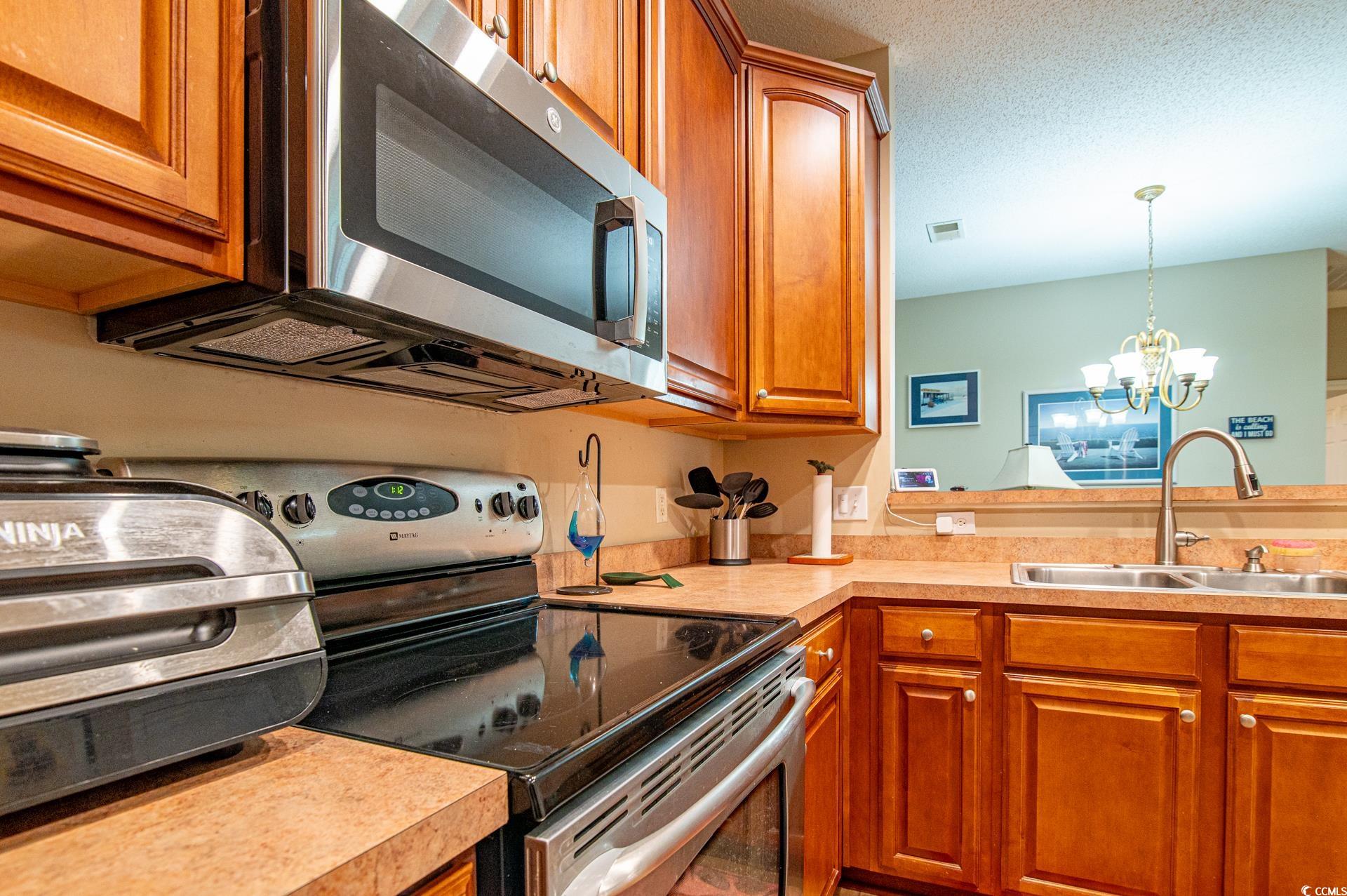 111 Rose Water Loop Myrtle Beach, SC 29588 - Photo 20 of 39 Kitchen featuring stainless steel appliances, a si