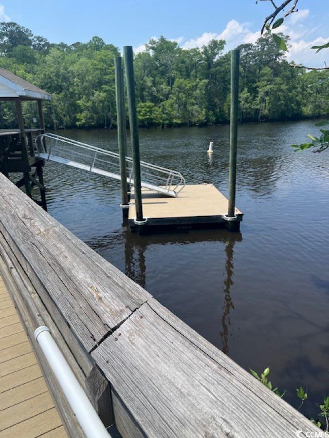111 Rose Water Loop Myrtle Beach, SC 29588 - Photo 39 of 39 Dock area with a water view