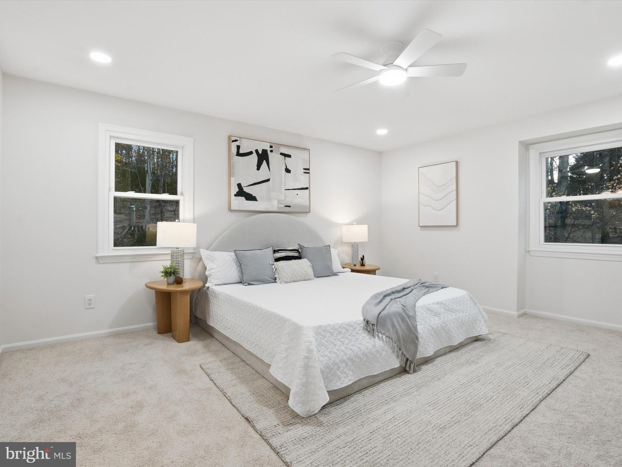 2133 Freda Drive Vienna, VA 22181 - Photo 31 of 45 a bedroom with a large bed and a window