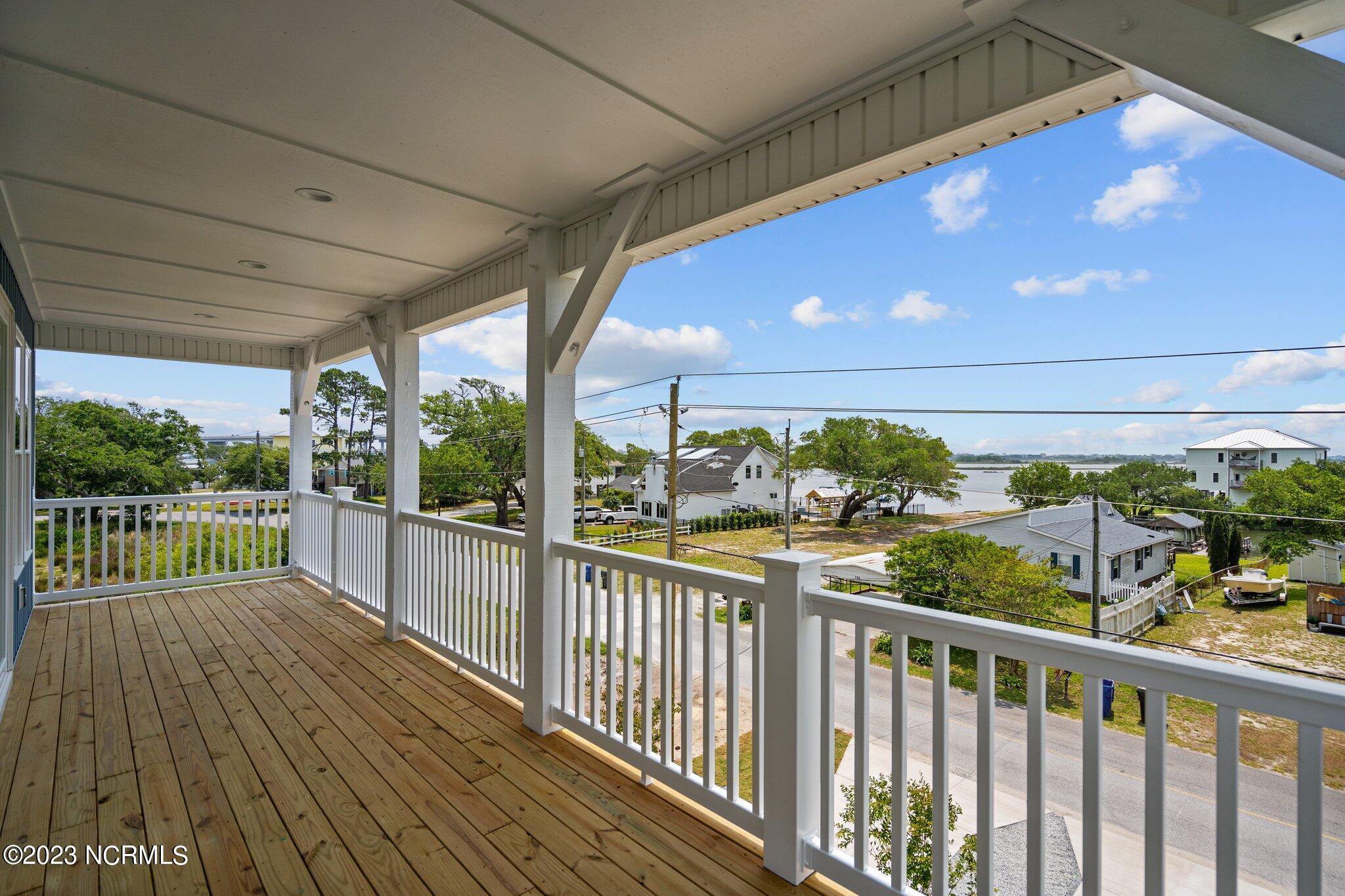 279 Little Kinston Road Surf City, NC 28445 - Photo 8 of 52 Upper Level Front Porch
