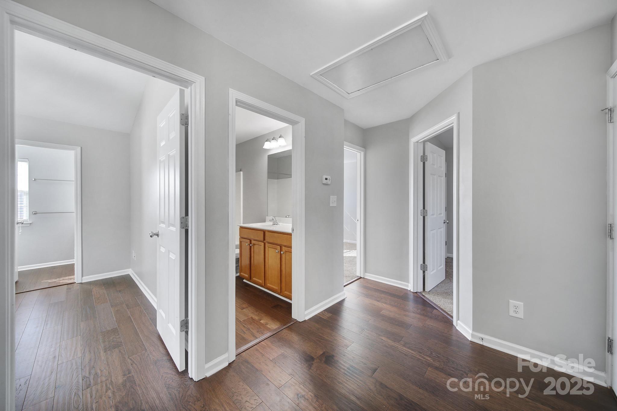 2001 Roscommon Drive Clover, SC 29710 - Photo 13 of 37 a view of a hallway with wooden floor