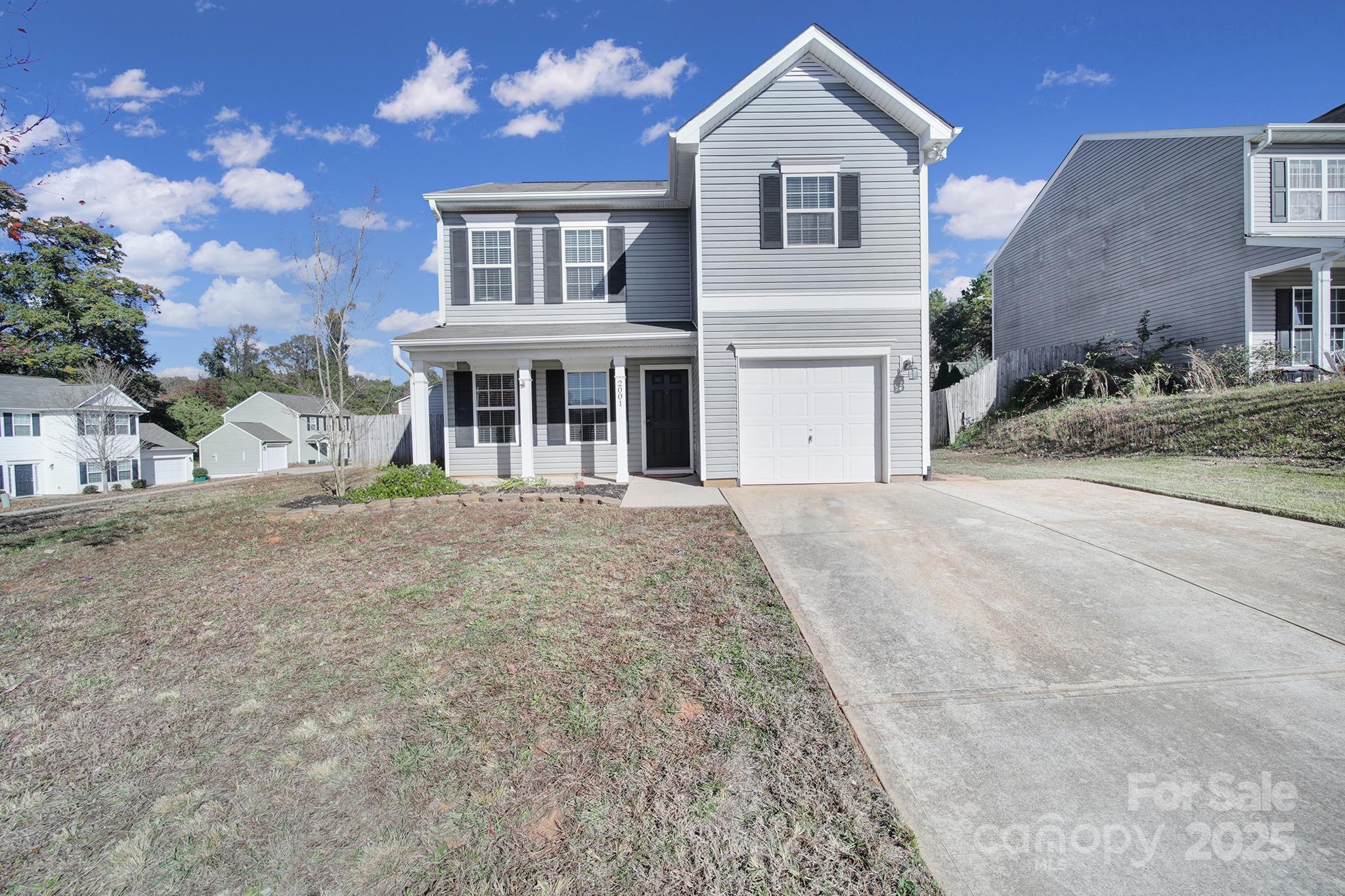2001 Roscommon Drive Clover, SC 29710 - Photo 31 of 37 a front view of a house with garden