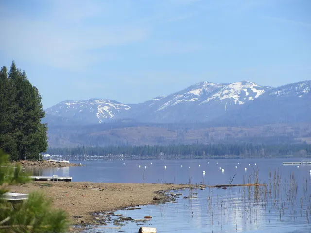 a view of a city with sunset view