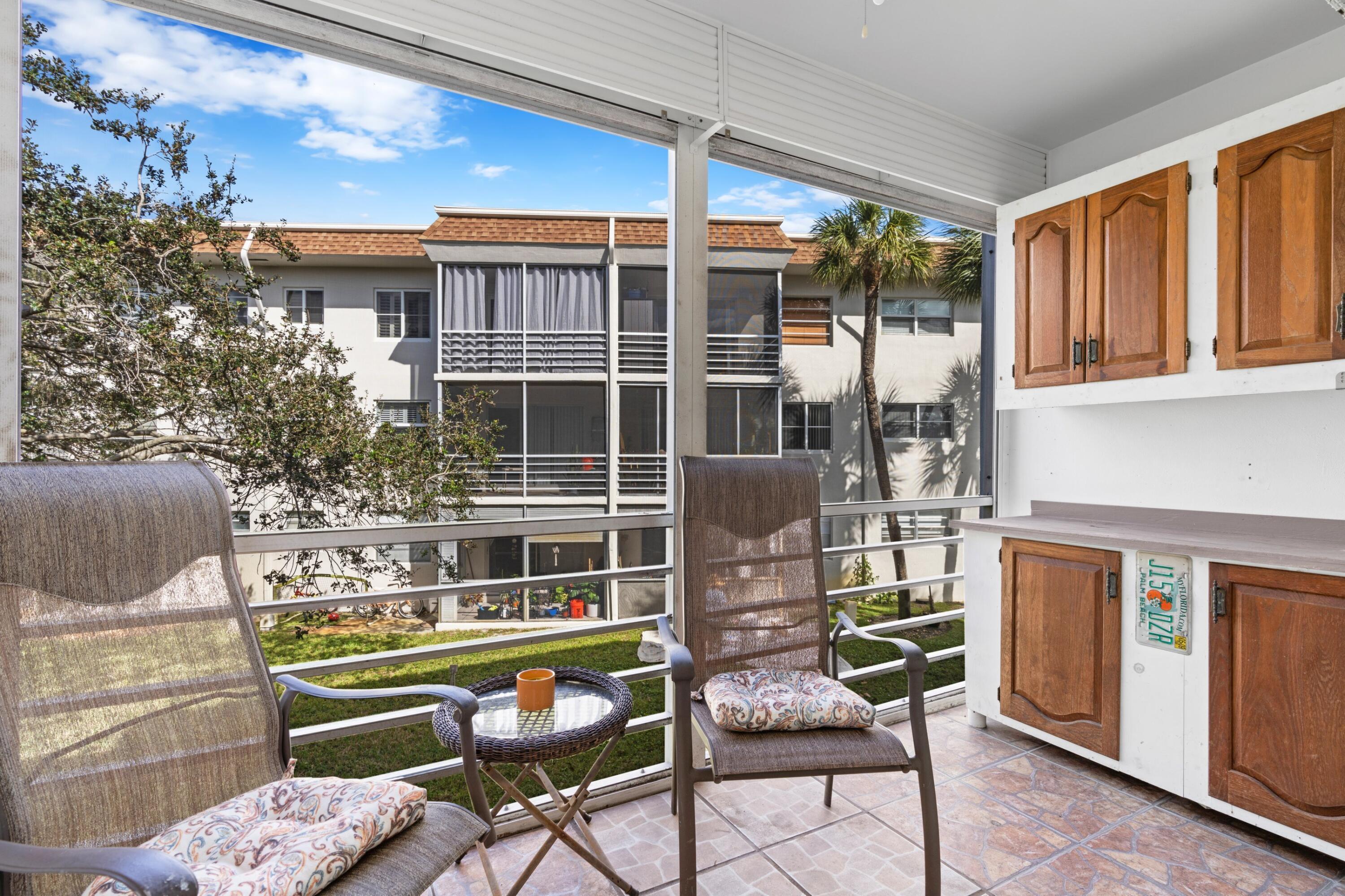 5501 Northwest 2nd Avenue, Unit 2130 Boca Raton, FL 33487 - Photo 12 of 15 5501 NW 2nd Avenue 213 balcony