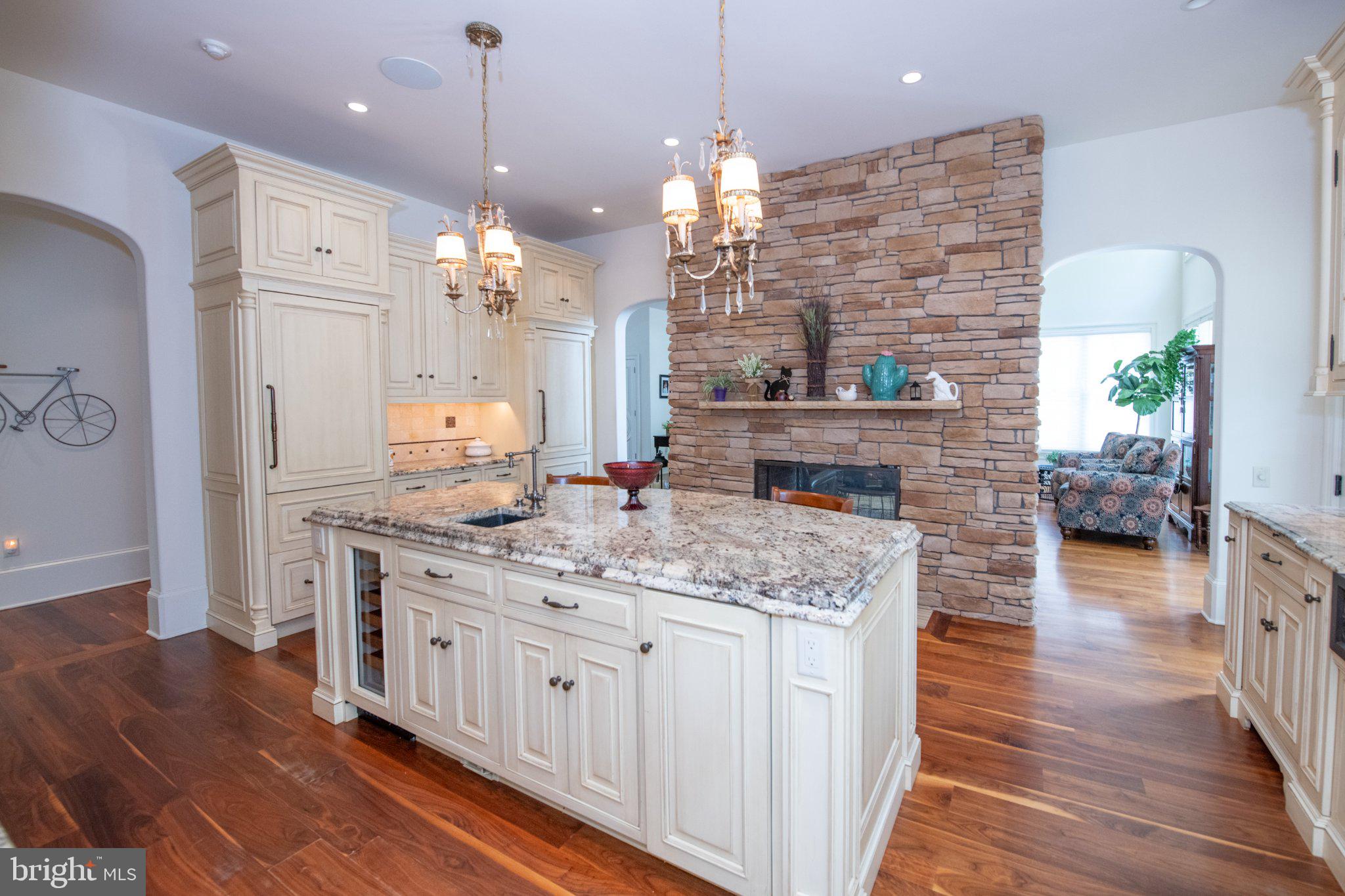 711 Moredon Road Jenkintown, PA 19046 - Photo 70 of 140 Elegant kitchen with stone accents.