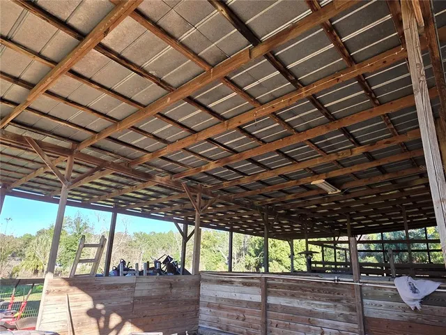 a view of outdoor space with seating area